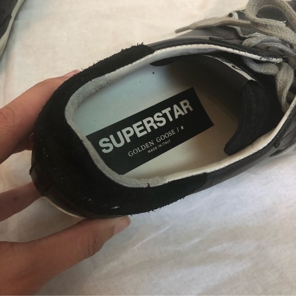 Golden Goose GGDB Superstar Black Limited Edition Norstrom Exclusive Sneakers 39 - Picture 3 of 10